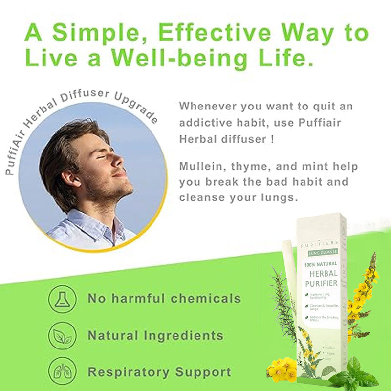 🏆【Upgraded 600-Puff】Cougex™ Mullein Relaxation Stick – Soothes Lungs, Detoxifies, Freshens Breath